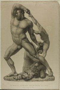 Herkules lichákat dob a tengerbe alkotó: Auguste de Valmont