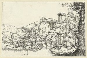 Passau kilátása. 1546