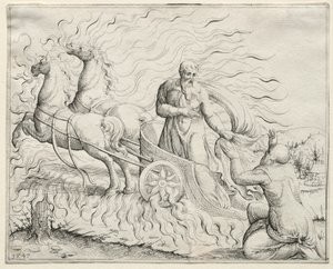 Illés felmegy a mennybe, 1547.