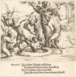 Kútba dobott József alkotó: Augustin Hirschvogel