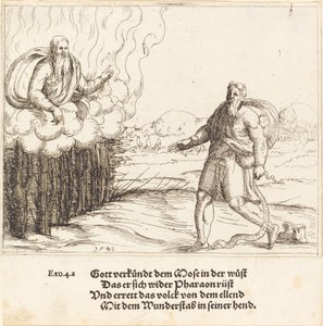 Mózes és a kígyó alkotó: Augustin Hirschvogel