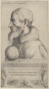 Önarckép, 1548 alkotó: Augustin Hirschvogel