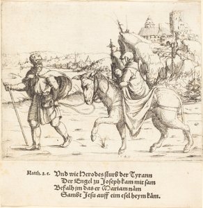 A Szent Család visszatér Egyiptomból, 1549.