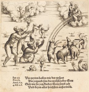 Az utolsó ítélet alkotó: Augustin Hirschvogel