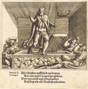 A Feltámadás. alkotó: Augustin Hirschvogel