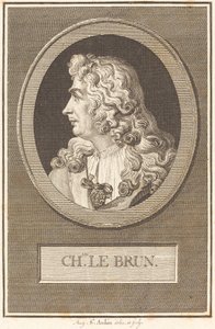 Charles Le Brun von Augustin de Saint Aubin