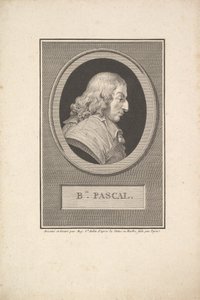 Blaise Pascal portréja, 1802. alkotó: Augustin de Saint Aubin