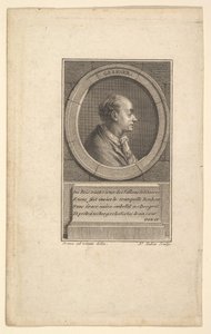 Gessner portréja, 1775. alkotó: Augustin de Saint Aubin