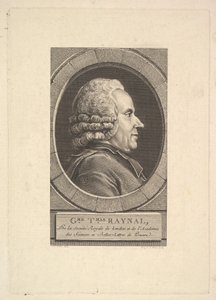 Guillaume-Thomas Raynal portréja, 1773.