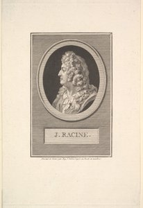 Jean Racine portréja, 1800. alkotó: Augustin de Saint Aubin