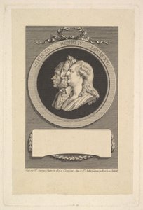 XVI. Lajos, IV. Henrik és XII. Lajos portréja, 1791. alkotó: Augustin de Saint Aubin