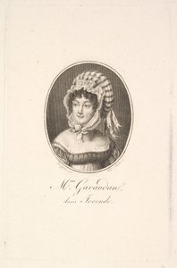 Porträt von Madame Gavaudan von Augustin de Saint Aubin