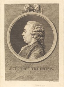 Jean-Charles-Philibert Trudaine alkotó: Augustin de Saint Aubin after Charles Nicolas Cochin II