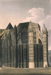 VII. Henrik kápolna két felújított csúcsponttal, 4. tábla a „Westminster Abbey”-ből, metszett J. Bluck (fl.1791-1831) pub. Írta: Rudolph Ackermann (1764-1834) 1811 (akvatinta)