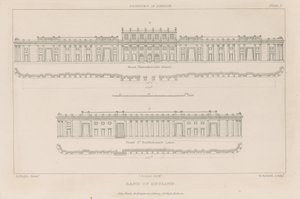 Bank of England, Sir John Soane déli frontja, 1823