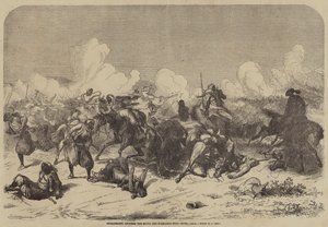 Eljegyzés a mórok és a spanyolok között Ceuta közelében alkotó: Augustus J. Beck
