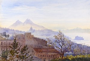 Nápoly a Vomero felől alkotó: Augustus John Cuthbert Hare