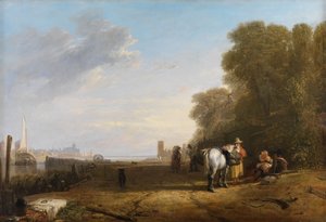Jelenet Hollandiában alkotó: Augustus Wall Callcott