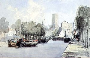 Dordrecht (rajz) alkotó: Augustus Wall Callcott