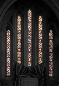 A bárányimádat, 1850 (festett üveg) alkotó: Augustus Welby Northmore Pugin