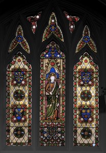 Hitvalló Edward, 1846 (ólomüveg) alkotó: Augustus Welby Northmore Pugin