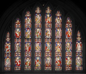 Te Deum, 1850 (festett üveg) alkotó: Augustus Welby Northmore Pugin
