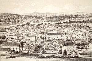 Brisbane, David Blair, McGrady, Thomson és Niven The History of Australasia című művéből, 1879