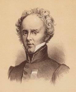 Sir Richard Bourke altábornagy, Új-Dél-Wales nyolcadik kormányzója (színes litográfia) alkotó: Australian School