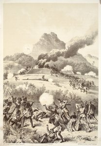 Maori redoubt felvétele, David Blair, McGrady, Thomson és Niven The History of Australasia című művéből, 1879