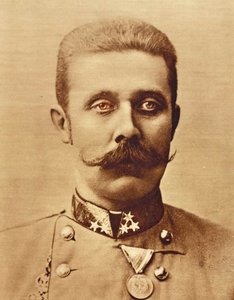 Ferenc Ferdinánd főherceg arcképe 1893 körül