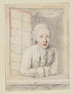 Albert Casimir August von Sachsen-Teschen herceg, az Albertina alapítójának portréja alkotó: Austrian School