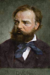 Antonin Dvorakot (1841-1904) 1914 előtt ábrázoló képeslap alkotó: Austrian School