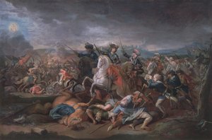Savoyai Jenő herceg (1663-1736) Belgrád ostrománál, 1717. augusztus 16-án