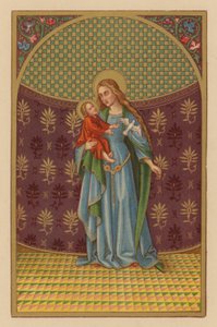S Maria Mater Dei (kromolit) alkotó: Austrian School