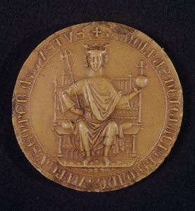 Habsbourg I. Rudolf (1218-91) pecsétje, 1289 (viasz)