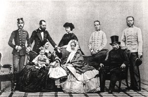 Az osztrák császári család, 1860 alkotó: Austrian School