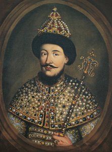 Alekszisz I. Mihajlovics orosz cár portréja 1629-1676, 1670-es évek