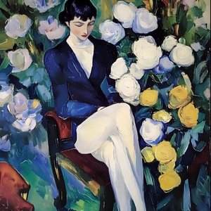 Az Elegáns Nő kertje alkotó: Avanesova Elena