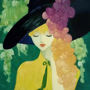 Virágzó, elegáns nő alkotó: Avanesova Elena