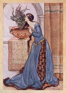 John Keats: Isabella, Or, The Pot Of Basil (színes litó)