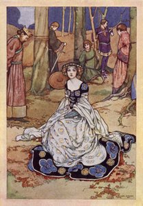 John Keats: A gyönyörű hölgy irgalom nélkül (színes litó)
