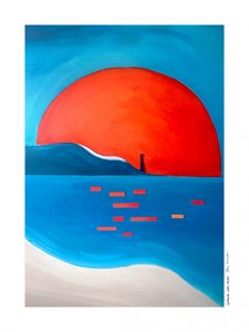 A ragyogó Naplemente-világítótorony alkotó: Awol Art Alex