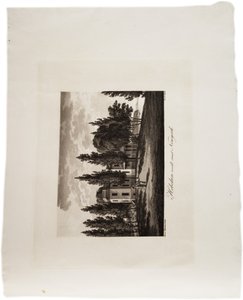 Hoboken New Yorkkal szemben, az Egyesült Államok atlaszából, 1824 (aquatinta)