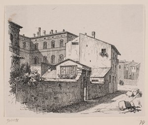 Thorvaldsen stúdiója Rómában