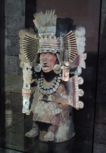 Füstölő a kukorica istennője, Xilonen alakjában, Tlahuac, késő posztklasszikus időszak, 1500 körül