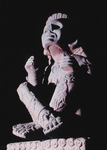 Xochipilli (lásd még: 217529), késői posztklasszikus időszak (1300-1521) (kő) alkotó: Aztec Aztec