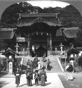 Osua templom, Nagaszaki, Japán, 1901.