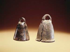 Lóharangok, Babilonból, Irakból, ie 700 körül (bronz)