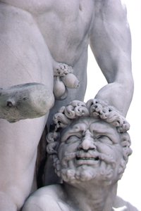 Részlet a Herkules és Kákusz szoborból, 1534