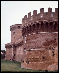 Középkori művészet: II. Julius pápa (Giulio) várának képe, Baccio Pontelli (kb. 1450-1494) építész, Gregoriopolis alkotó: Baccio Pontelli